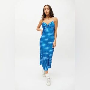 Blue Polka Dot Dress